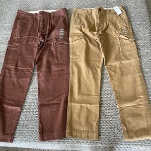 Hollister slim cargo pants